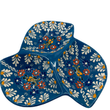 Handmade Turkish Ceramic Mixnut Plate – Blue