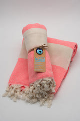 Turkish Cotton Towel - Neon Pink