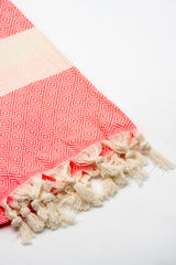 Turkish Cotton Towel - Neon Pink