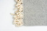 Turkish Cotton Towel - Grey