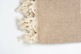 Turkish Cotton Towel - Beige