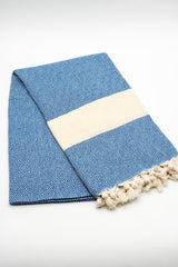 Turkish Cotton Towel - Navy