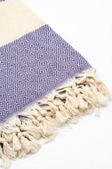 Turkish Cotton Towel - Purple
