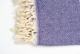 Turkish Cotton Towel - Purple