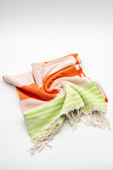 Turkish Cotton Towel - Marine Orange