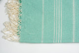 Turkish Cotton Towel - Aqua Sultan Series