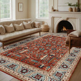 Vintage Red Rug