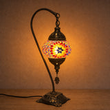 Swan Lamps - Multi-Colour Star — lit