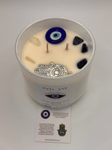Evil Eye Protection Candle - Amber Ocean 14 OZ