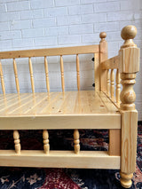 3-Seater Light Colour Wood Sedir