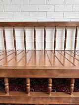 3-Seater Dark Colour Wood Sedir