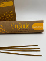 Sandalwood Organic Incense Sticks