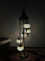Turkish Floor Lamp with 5 Globes - RDM2