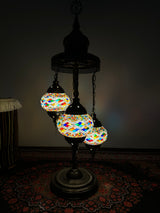 Turkish Floor Lamp with 3 Globes - RDM2