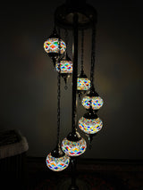 Turkish Floor Lamp with 7 Globes - RDM2