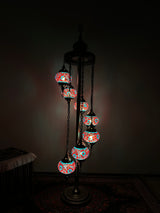 Turkish Floor Lamp with 7 Globes - FC