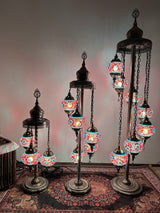 Turkish Floor Lamp with 5 Globes - FC