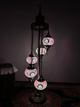 Turkish Floor Lamp with 5 Globes - VPX