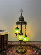 Turkish Floor Lamp with 3 Globes - FG