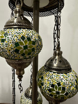 Turkish Floor Lamp with 7 Globes - FG