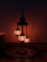 Turkish Floor Lamp with 3 Globes - CR2
