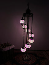 Turkish Floor Lamp with 7 Globes - FPP