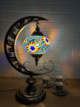 Crescent Moon Lamps - Colourful 2
