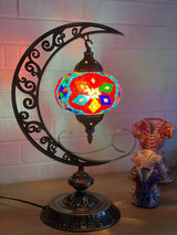 Crescent Moon Lamps - Multicolour