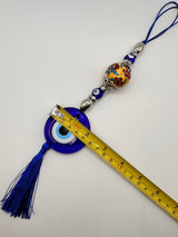 Evil Eye Wall Hanging Nazar Yellow