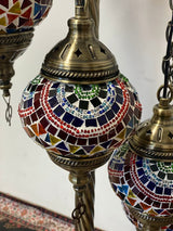Turkish Floor Lamps 7 Pieces - Multi Colour
