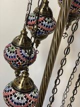 Turkish Floor Lamps 7 Pieces - Multi Colour