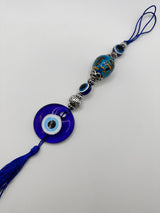 Evil Eye Wall Hanging Nazar Blue-Gold