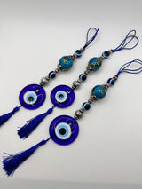 Evil Eye Wall Hanging Nazar Blue-Gold