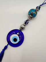 Evil Eye Wall Hanging Nazar Blue-Gold