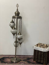 Turkish Floor Lamps 5 Pieces - White Dream