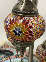 Turkish Floor Lamps 3 Pieces - Multicolour