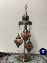 Turkish Floor Lamps 3 Pieces - Multicolour