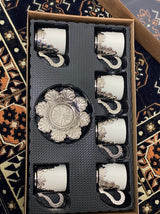 Sena Porcelain Turkish Coffee Set 12 Pieces