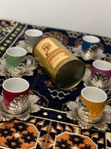 Colourful Porcelain Coffee Set