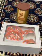 Turkish Coffee Cups - Burnt Orange