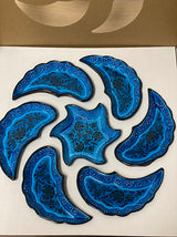 Ceramic Dip Set - Blue