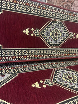 Maroon Palace U-Shaped Arabian Majlis