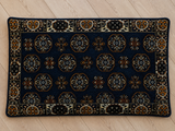 Navy Diamond U-Shaped Arabian Majlis