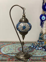 Swan Lamps - Blue Dream