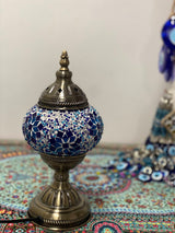 Table Lamps - Blue Flower