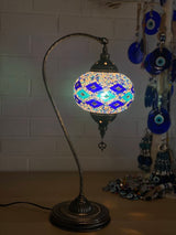Large Swan Lamp - Blue
