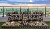 Arabian Majlis & Divan Set (Floor Cushions) Brown