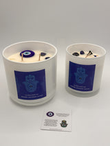 Evil Eye Protection Candle - Fig Tree Sandy Sea 8 OZ