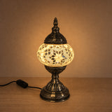 Table Lamps - White Star — lit
