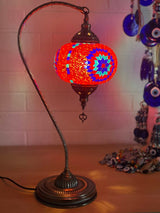 Large Swan Lamp - Red